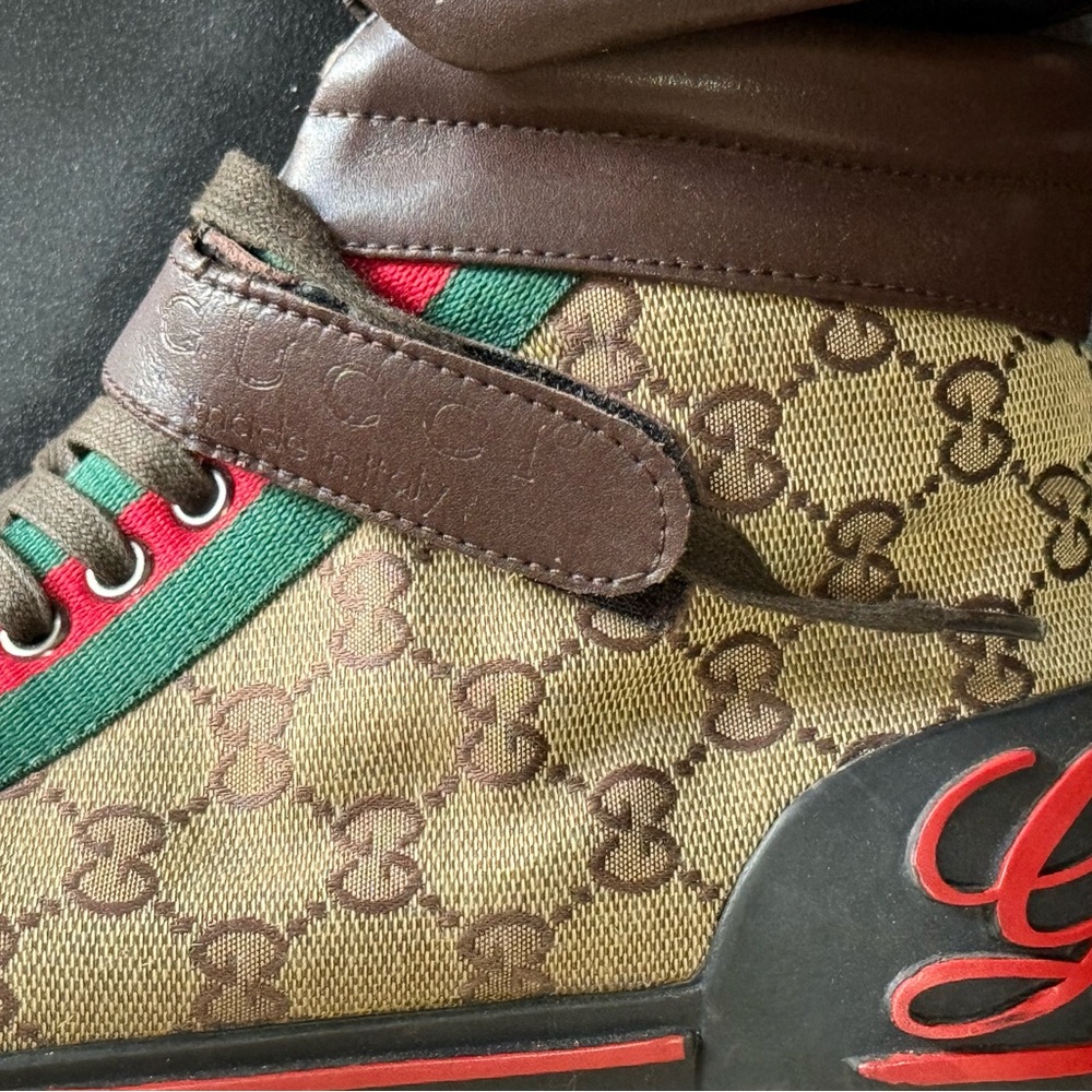 Gucci High-Top Sneakers - Picture 6 of 14